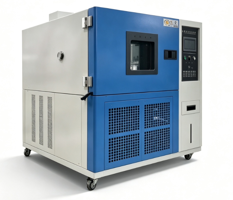 YYE-010 PID / SSR Kontrollü Termal Şok Test Cihazı Paslanmaz Çelik Çevresel Test Odası ve LCD Dokunmatik Ekran