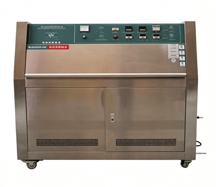 304# Paslanmaz Çelik Odası TEMI 880 Programlanabilir Denetleyicisi ve RT + 20 °C ~ 70 °C sıcaklık aralığı ile UV Hızlandırılmış Hava Durumu Denetleyicisi