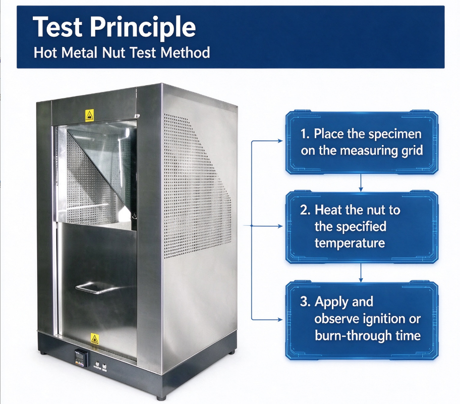 Flammability Tester for Floor Coverings | ISO 6925 BS4790 Carpet Ignitability Test Equipment