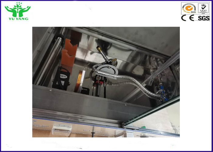 45 ° Tek Damarlı Kablo Yanıcılık Test Cihazı GB / T 25085 0.1 L ~ 1 L / Min