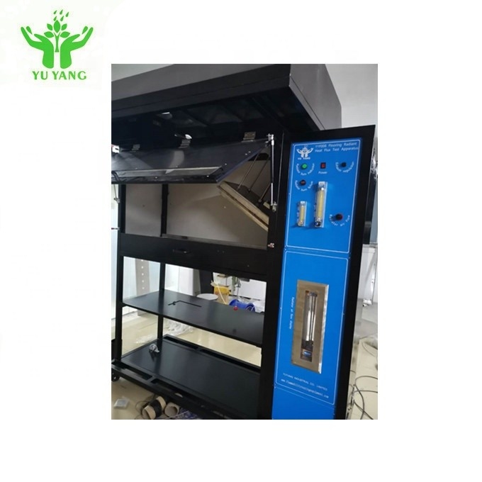 ASTM E648 Alev Geciktirici Testi, 120mm Döşeme Radyant Isı Akısı Yangın Test Cihazları