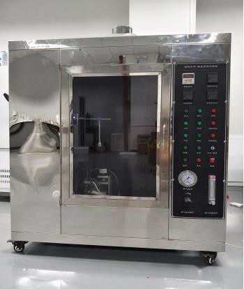 UL 94 Tamamen ayarlanabilir desteklerle yatay ve dikey yanıcı test odası