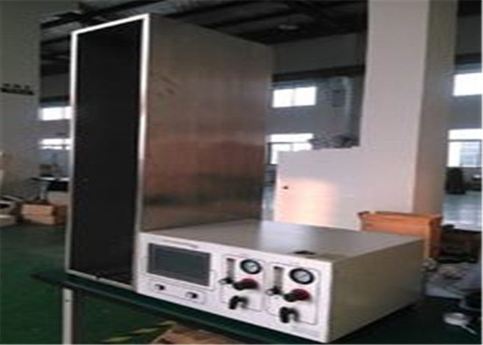 IEC 60331 Kablo Yanıcılık Test Cihazı Kütle Akış Kontrol Setli Renk Standardı