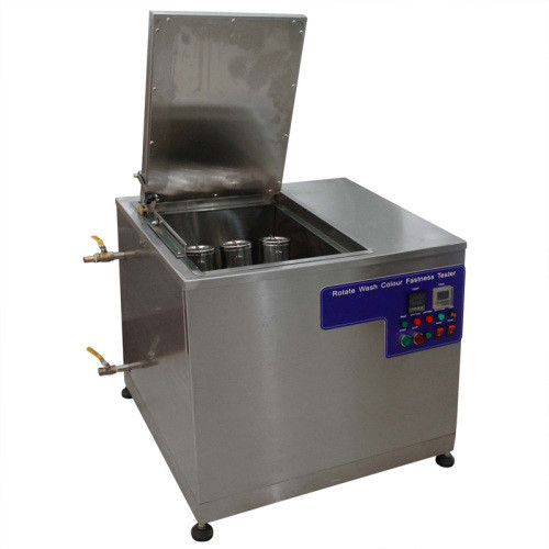 ISO Canister 550ml AATCC 61 Renk Haslığı Test Cihazı Hızlandırılmış Launderometer