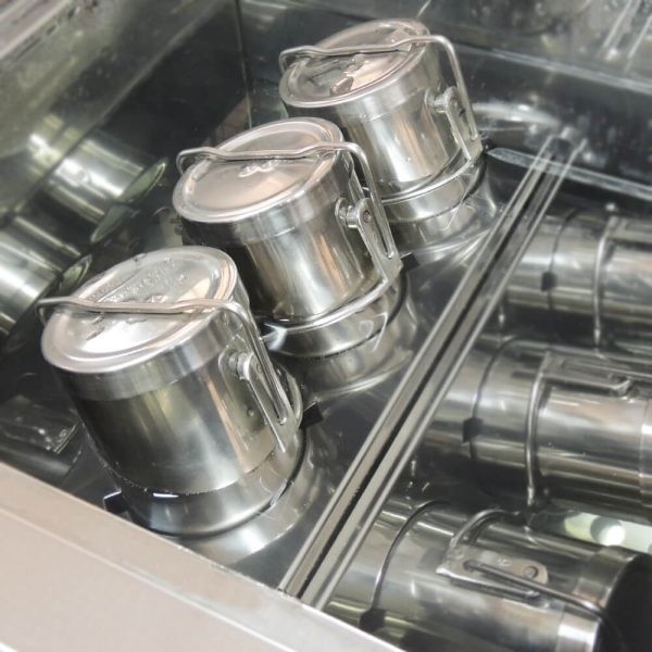ISO Canister 550ml AATCC 61 Renk Haslığı Test Cihazı Hızlandırılmış Launderometer