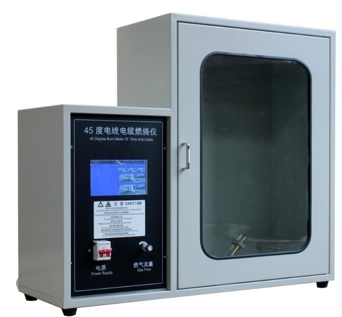 Kablo Alev Geciktirici Performans için ISO 6722-1 Tek Çekirdekli Yanıcılık Test Cihazı