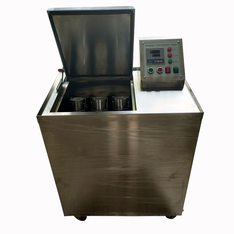 Tekstil İçin Launderometer Rotawash Renk Haslığı Test Cihazı