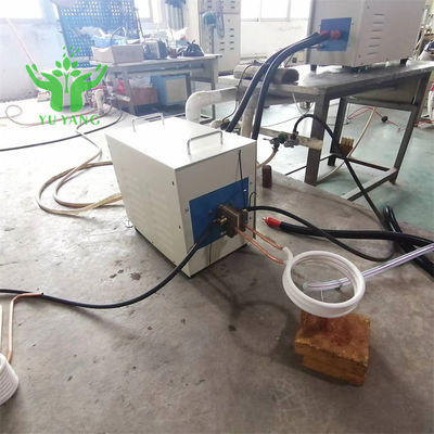 Bakır Boru Kapağı için 7.5L / Min 0.06-0.12Mpa İndüksiyonlu Isıtma Makinesi