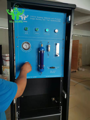 EN 13823 GB/T 20284 Yatay Yapı Malzemeleri İçin Tek Yakma Test Cihazı