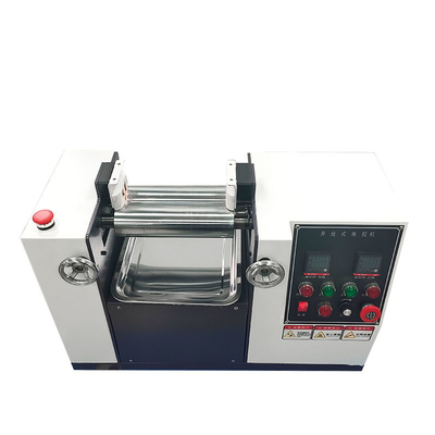Laboratuvar Kauçuk Karıştırma Makinesi 380V 50HZ Açık Tip İki Rulo Değirmen Ekipmanı