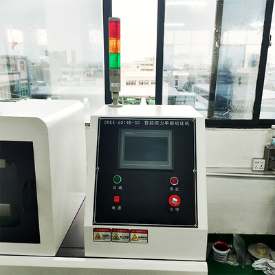Çift Katmanlı Düz ​​Vulcanizer Elektrikli Isıtma ve Su Soğutma Küçük