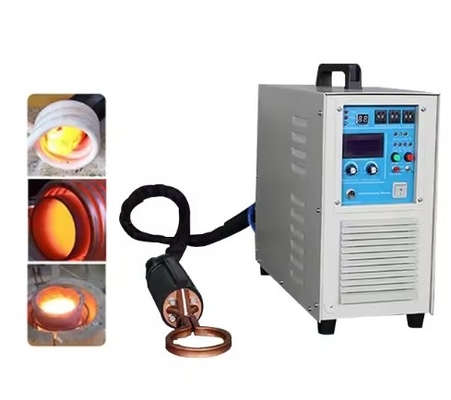 25KW indüksiyon ısıtıcısı ve uzun süreli bağlantıları için bakır ve tunç borularda klima üretim tesislerinde
