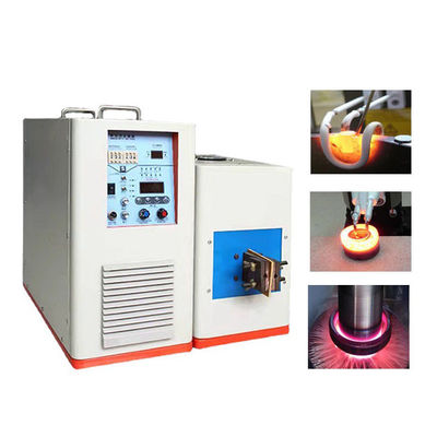 Ultra Yüksek Frekans 60kw İndüksiyon Isıtma Makinesi Soğutma Chiller Kolay Kullanım Otomatik 220v Yeni PLC Bileşenleri