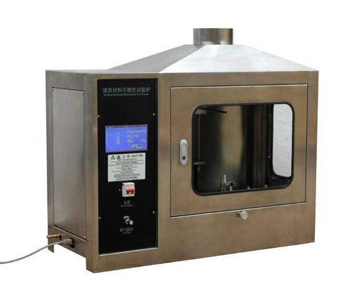 EN ISO 11925-2 Standardına Uygun Yanıcılık Test Ekipmanı, Yapı Sınıflandırması İçin