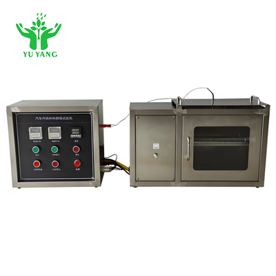Din 75200 Fmvss302 Standart Otomobil İç Malzemesi Yanmazlık Test Cihazı