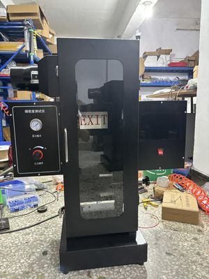 Bina malzemelerinin yanması veya parçalanması duman yoğunluğu test cihazı