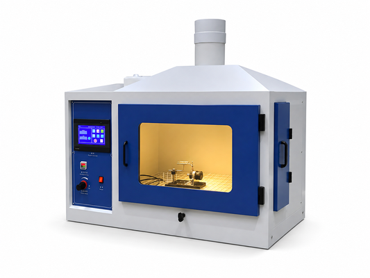 İnşaat malzemeleri için laboratuvar tek alev yanıcılık test makinesi EN ISO 11925-2